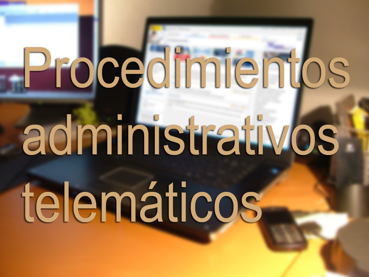 EAF15:Procedimiento administrativo telemático