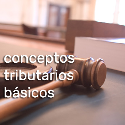 EAF21:Conceptos básicos de derecho tributario